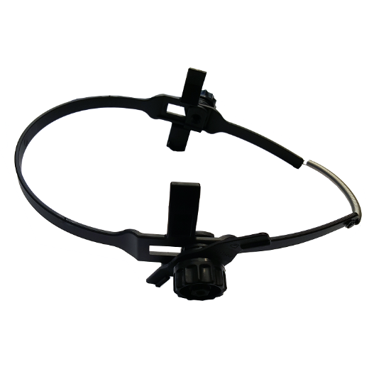 Elmag Universal Industriehelm Adapter mit Feder -1