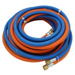 Elmag Doppelschlauch-Set inkl. Anschlüsse - 10m -1