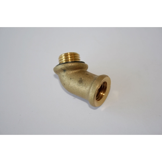 Elmag Messing-Knie 45° für -1