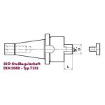 Elmag Kombi-Aufsteckfräsdorn DIN 2080 -3