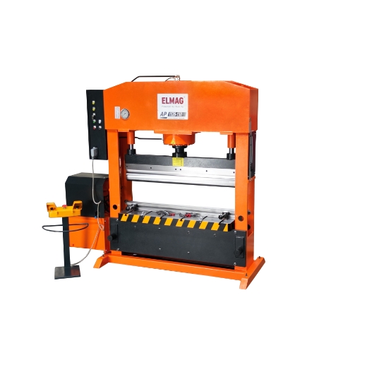 Elmag Hydraulische Werkstattpresse mit Abkantvorrichtung PREMIUM WPMAV 150 (D=1020) -1 Elmag Hydraulische Werkstattpresse mit Abkantvorrichtung PREMIUM WPMAV 150 (D=1020) -1
