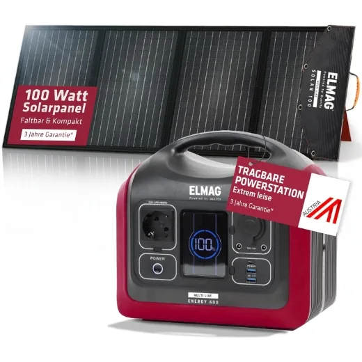 Elmag Solargenerator-Set ENERGY 600 + SOLAR 100 -1