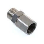 Elmag Doppelnippel drehbar aus Edelstahl AISI 303 -1