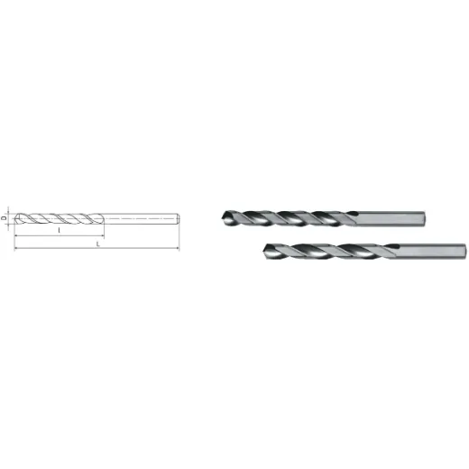 Elmag HSS Co8-Spiralbohrer DIN 338 -1