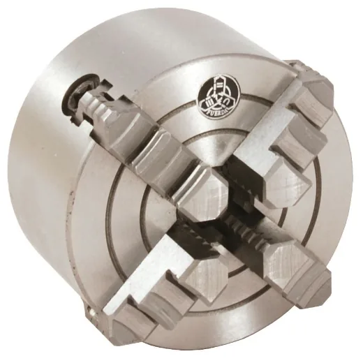 Elmag 4-Backen-Drehf. Ø 100mm einzelsp. -1