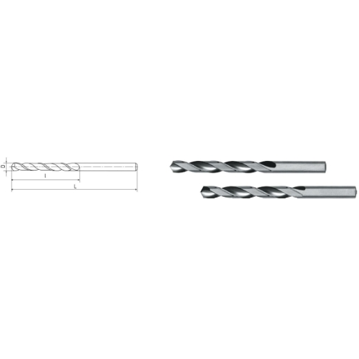 Elmag HSS-Spiralbohrer DIN 338 -1 Elmag HSS-Spiralbohrer DIN 338 -1