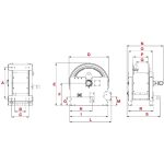 Elmag INDUSTRIE Schlauchaufroller Serie 700 / L 550 -4