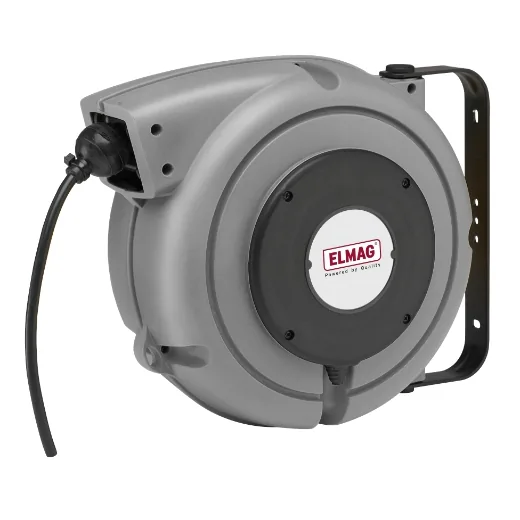 Elmag Autom. Kabel-/Luftaufroller ZECA 'TWIN REEL' -1