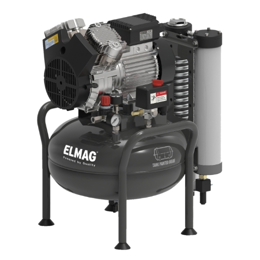 Elmag Dentalkompressor 240/8/25W EXTREME 2V 25L 1,5CV -1
