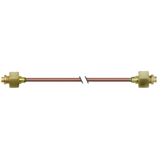 Elmag Mischgas-Argon-Co2-Umfüllbogen ca. 1.000 mm -1 Elmag Mischgas-Argon-Co2-Umfüllbogen ca. 1.000 mm -1