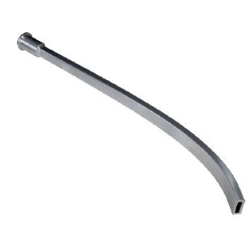 Elmag Langdüse Aluminium 45° gebogen -1