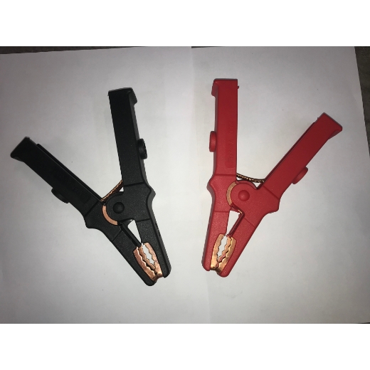 Elmag Polklemmen-Set je 1x rot + schwarz, Auslaufmodell -1 Elmag Polklemmen-Set je 1x rot + schwarz, Auslaufmodell -1