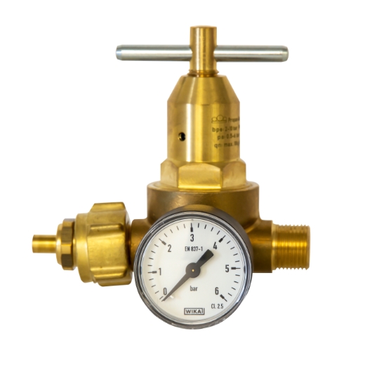 Elmag Klein-Druckregler 'PROPAN' mit Manometer 0-6 bar -1