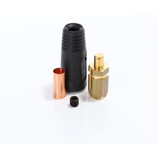 Elmag Schweißkabel-Stecker, schwarz -1 Elmag Schweißkabel-Stecker, schwarz -1