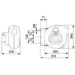 Elmag Automatischer Kabelaufroller -5