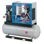 Elmag MARK Schraubenkompressor RMA 7,5-500, 5,5-13 bar 'IVR' -6