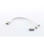 Elmag Kabeladapter USB 5V-2.0A mit 3 verschiedenen Steckern -1