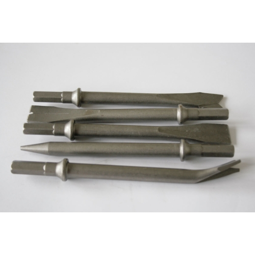 Elmag Meißel-Set 6-kant, 10,2 mm, 5-teilig -1 Elmag Meißel-Set 6-kant, 10,2 mm, 5-teilig -1