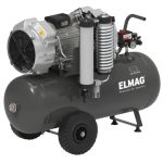 Elmag Dentalkompressor 480/8/90W - fahrbar EXTREME 4V 90L 2,50CV -1