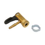 Elmag Hebel-Ventilstecker mit Schlauchklemme -1