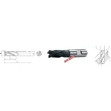 Elmag HSSE PM-Schaftfräser, HR P, DIN 844 -2