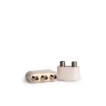 Elmag 2-fach Adapter für Kohlefaserpinsel M10 L oder XL -2