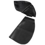 Elmag Kopf- & Nackenschutz aus Leder / Standard - schwarz -2