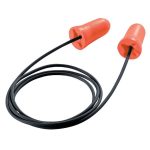 Uvex com4-fit Ohrstöpsel mit einer Schnur, hellorange, 10 Paare -1