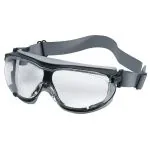 Uvex CARBONVISION geschlossene Brille, durchsichtige Sichtscheibe, Neopren Gürtel -1