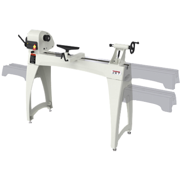 JET Bettverlängerung 508mm für JWL-1440VS Drechselbank -1