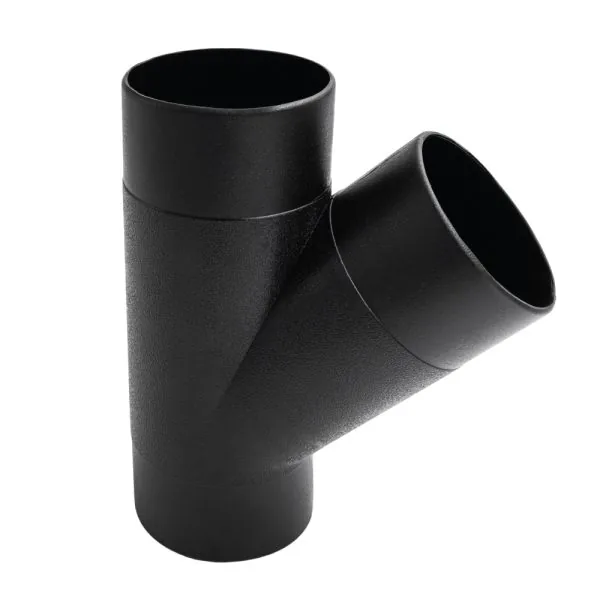 Y-Stutzen 45° für Saugschlauch 100 mm -1