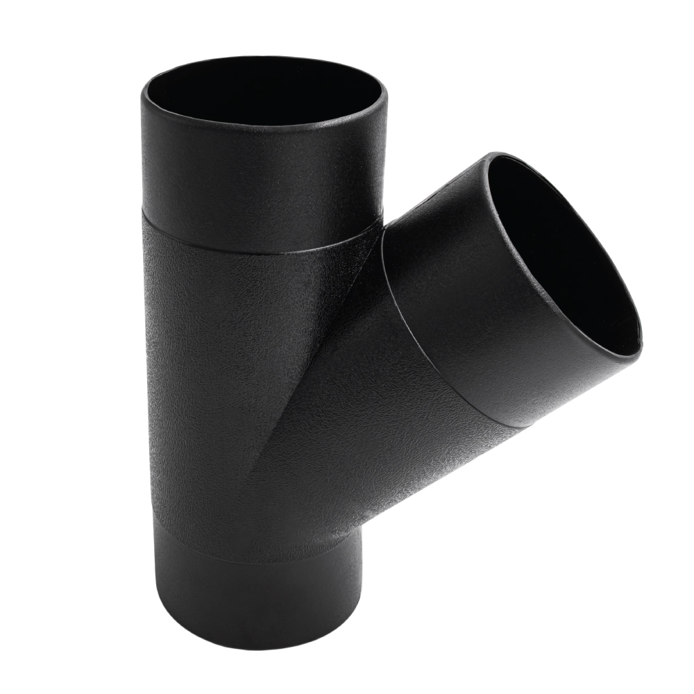 Y-Stutzen 45° für Saugschlauch 100 mm-1 Y-Stutzen 45° für Saugschlauch 100 mm -1