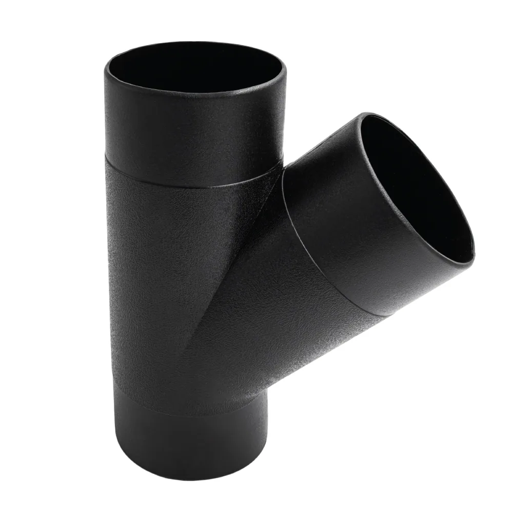 Y-Stutzen 45° für Saugschlauch 100 mm-1 Y-Stutzen 45° für Saugschlauch 100 mm -1