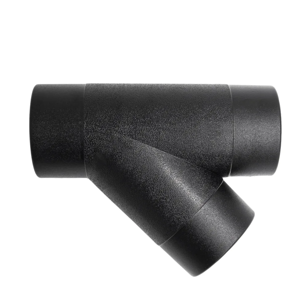 Y-Stutzen 45° für Saugschlauch 100 mm -3