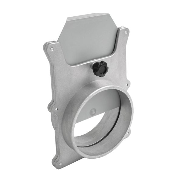 Absperrschieber mit Alu-Trennwand für Schlauch 100mm -1
