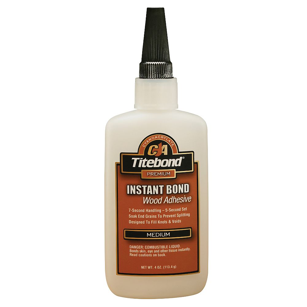 Titebond Instant Medium Schnelltrocknender Kleber - 59ml-1 Titebond Instant Medium Schnelltrocknender Kleber - 59ml -1