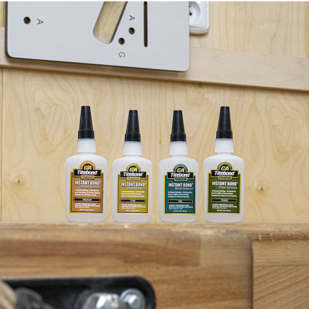 Titebond Instant Medium Schnelltrocknender Kleber - 59ml-3 Titebond Instant Medium Schnelltrocknender Kleber - 59ml -3