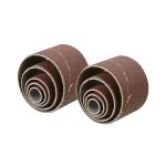 Schleifhülzen für Schleifwalzen, Set, 10 St. – Körnung 80 -1