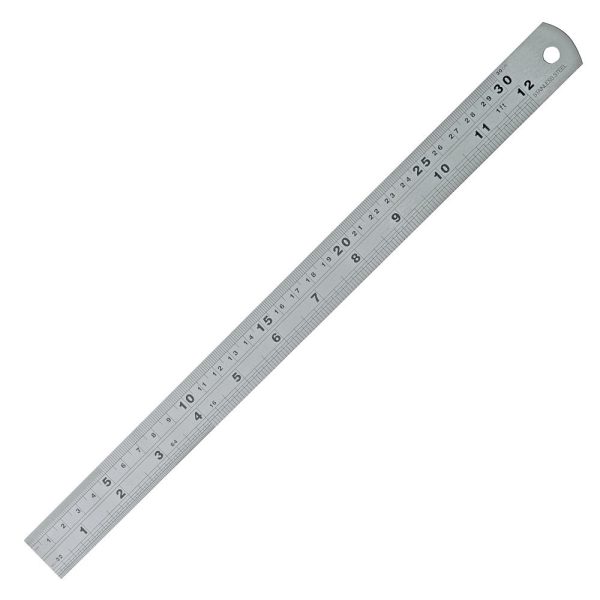 Stahllineal 300 mm -1