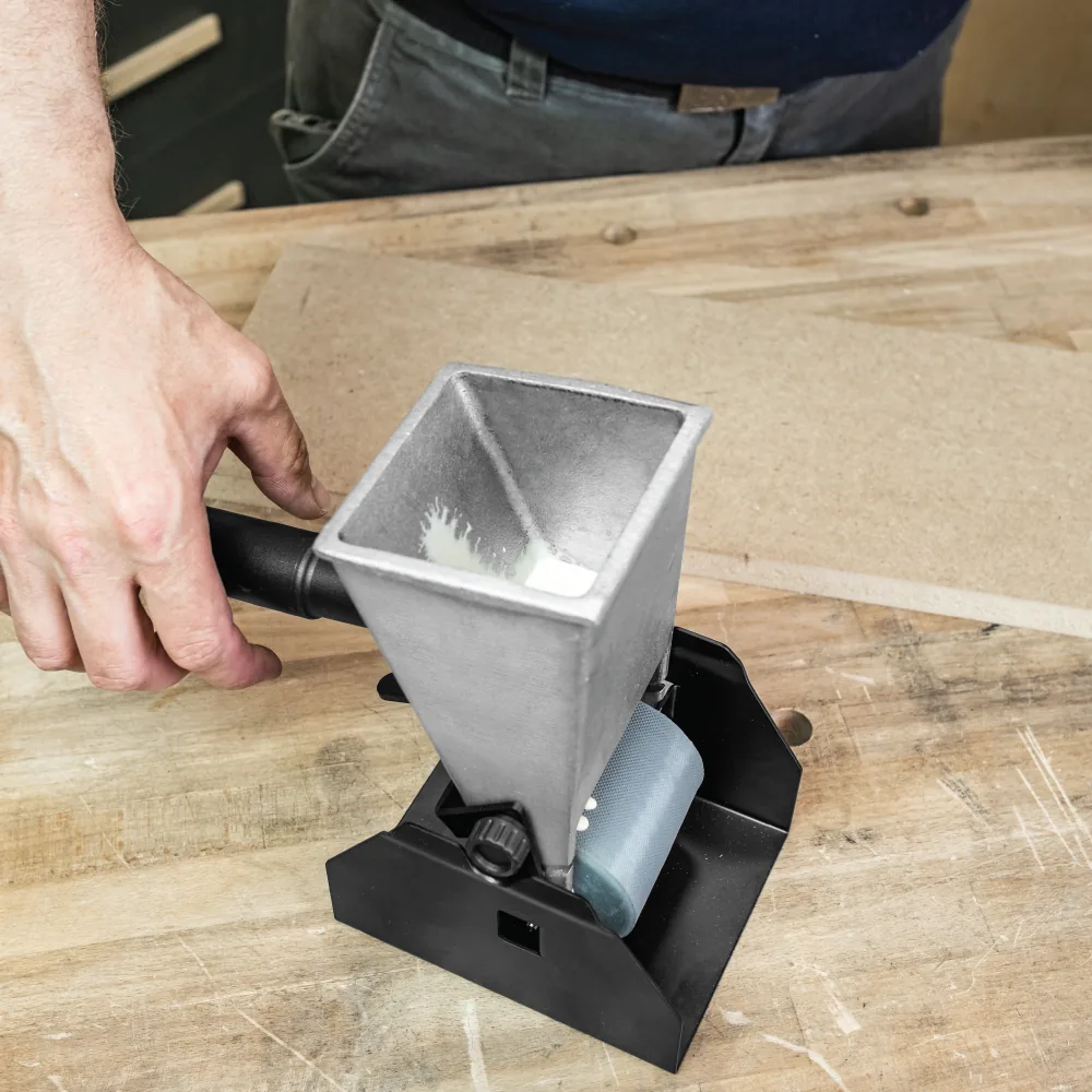 Tragbarer Klebstoff-Applikator 72 mm mit Ständer -2