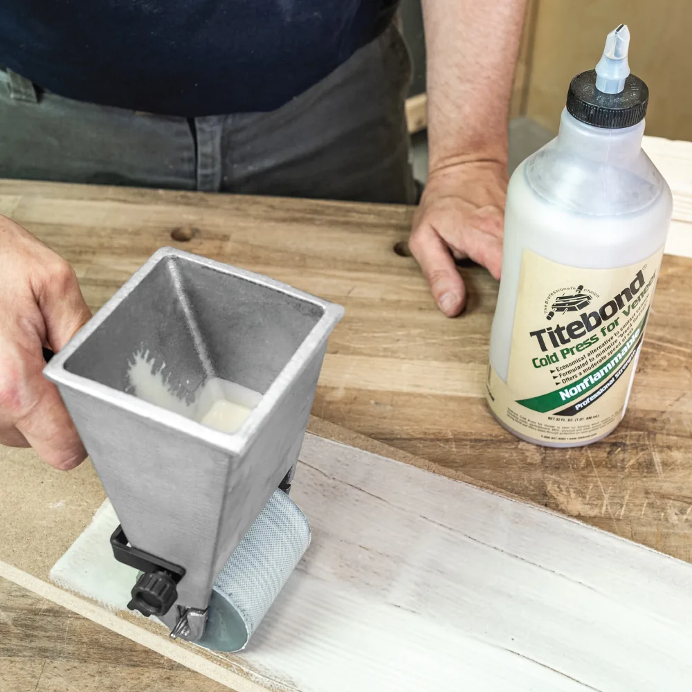 Tragbarer Klebstoff-Applikator 72 mm mit Ständer -4