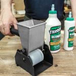 Tragbarer Klebstoff-Applikator 72 mm mit Ständer -6