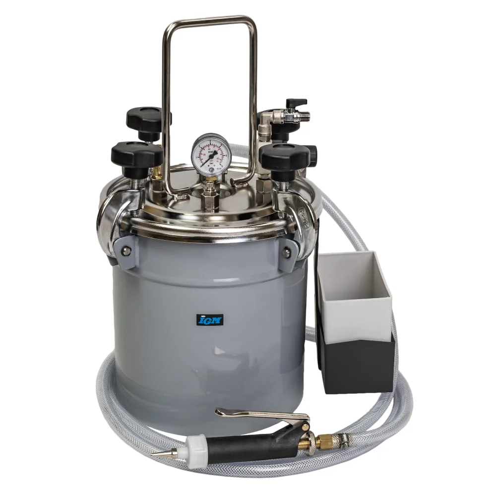 A5 Klebstoff-Dosieranlage, rostfrei, 5 kg-1 A5 Klebstoff-Dosieranlage, rostfrei, 5 kg -1