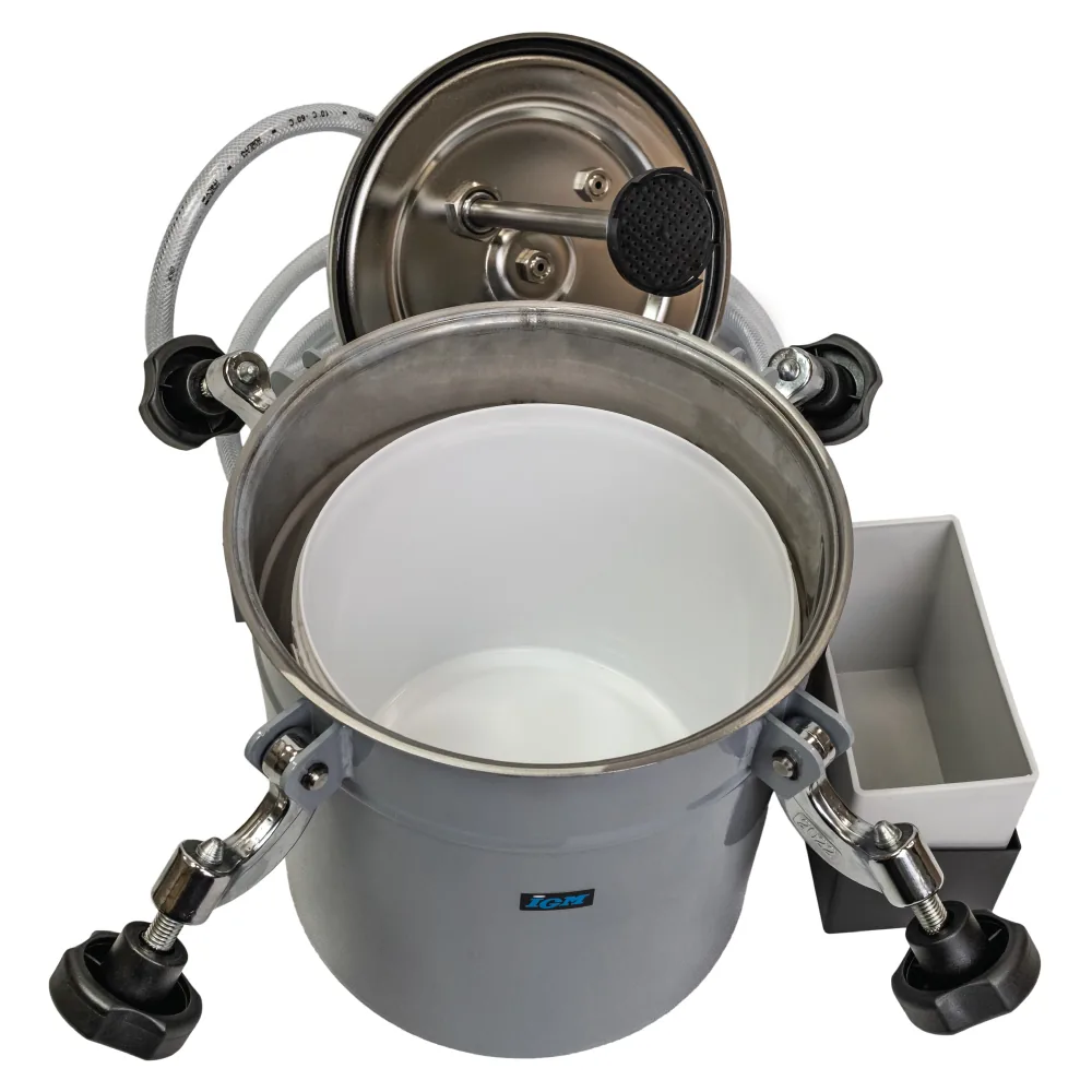 A5 Klebstoff-Dosieranlage, rostfrei, 5 kg -8