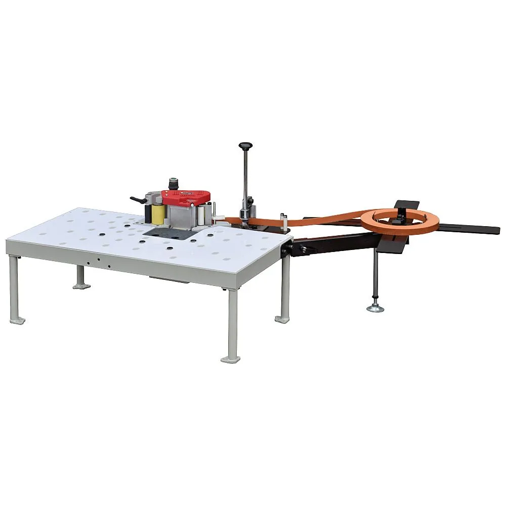 Stationärtisch mit Auflageteller für Kantenleimer und Kantenfräse -2