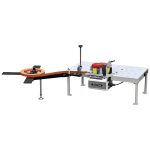 Stationärtisch mit Auflageteller für Kantenleimer und Kantenfräse -3