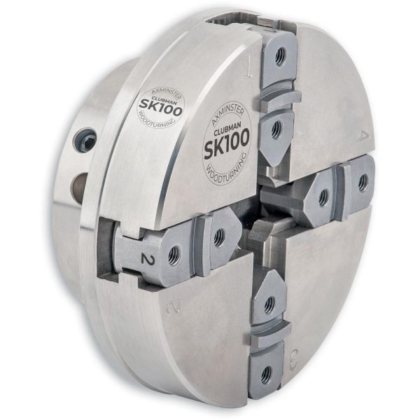 Clubman SK100 Spannfutter für die Drechselbank -1