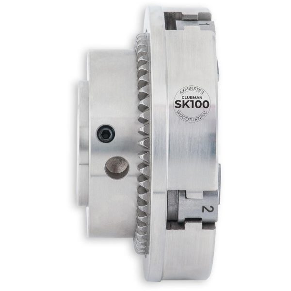 Clubman SK100 Spannfutter für die Drechselbank -3