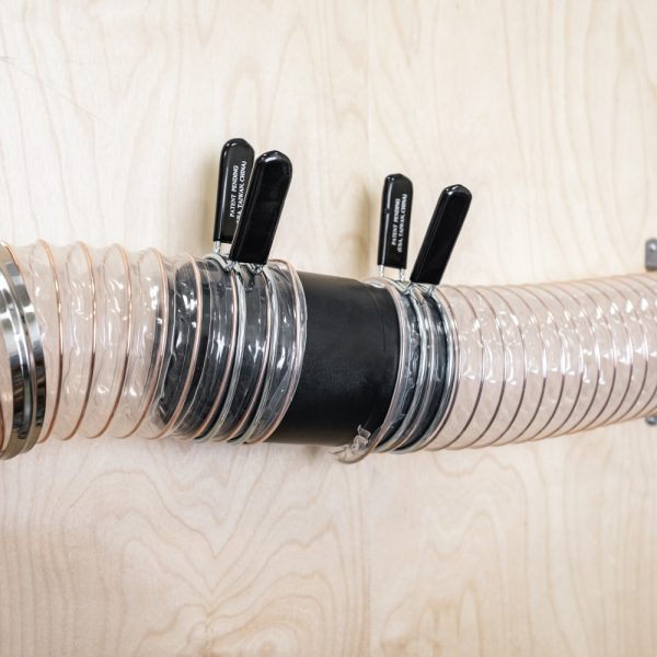 Schnellverschluss Schelle 100 mm, Set 2-teilig -9