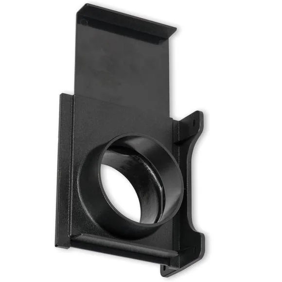 Absperrschieber mit Trennwand und Wandhalterung für Schlauch 100mm -1